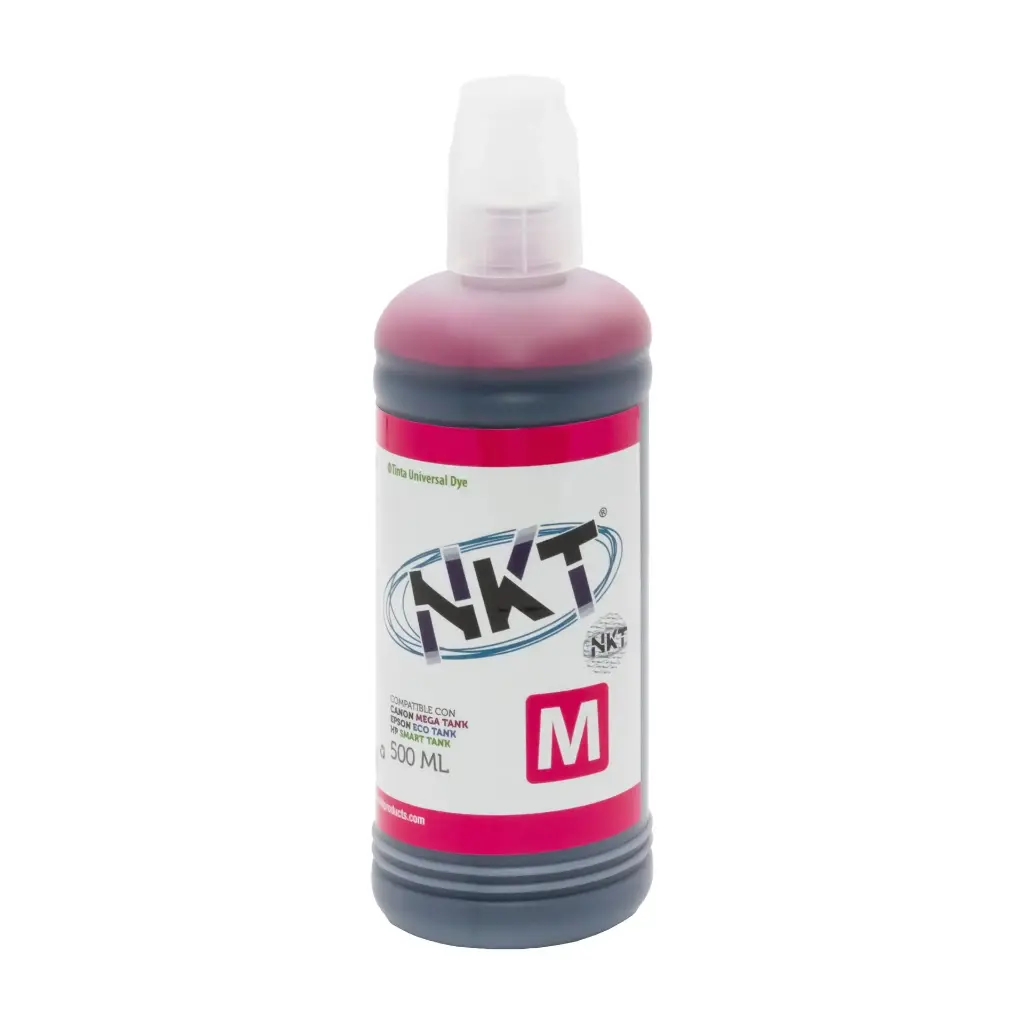 1/2 LITRO TINTA NKT ROJO 500ML