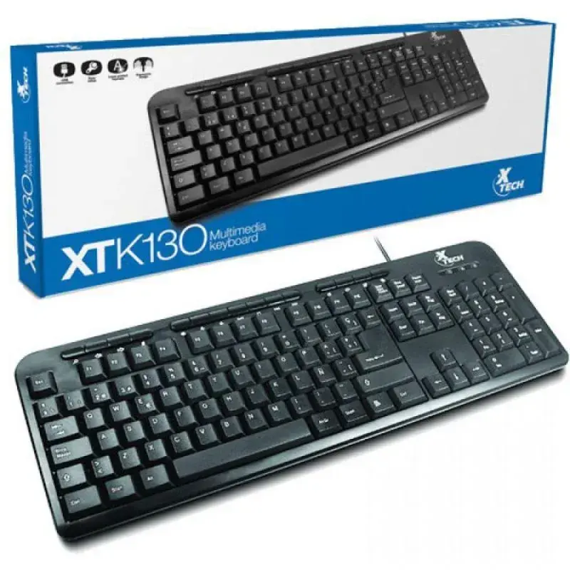 XTK130 TECLADO MULTIMEDIA 