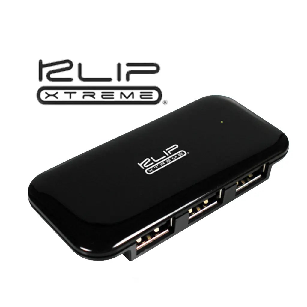 Klip Xtreme KUH-190B - Hub - 4 x USB 2.0 