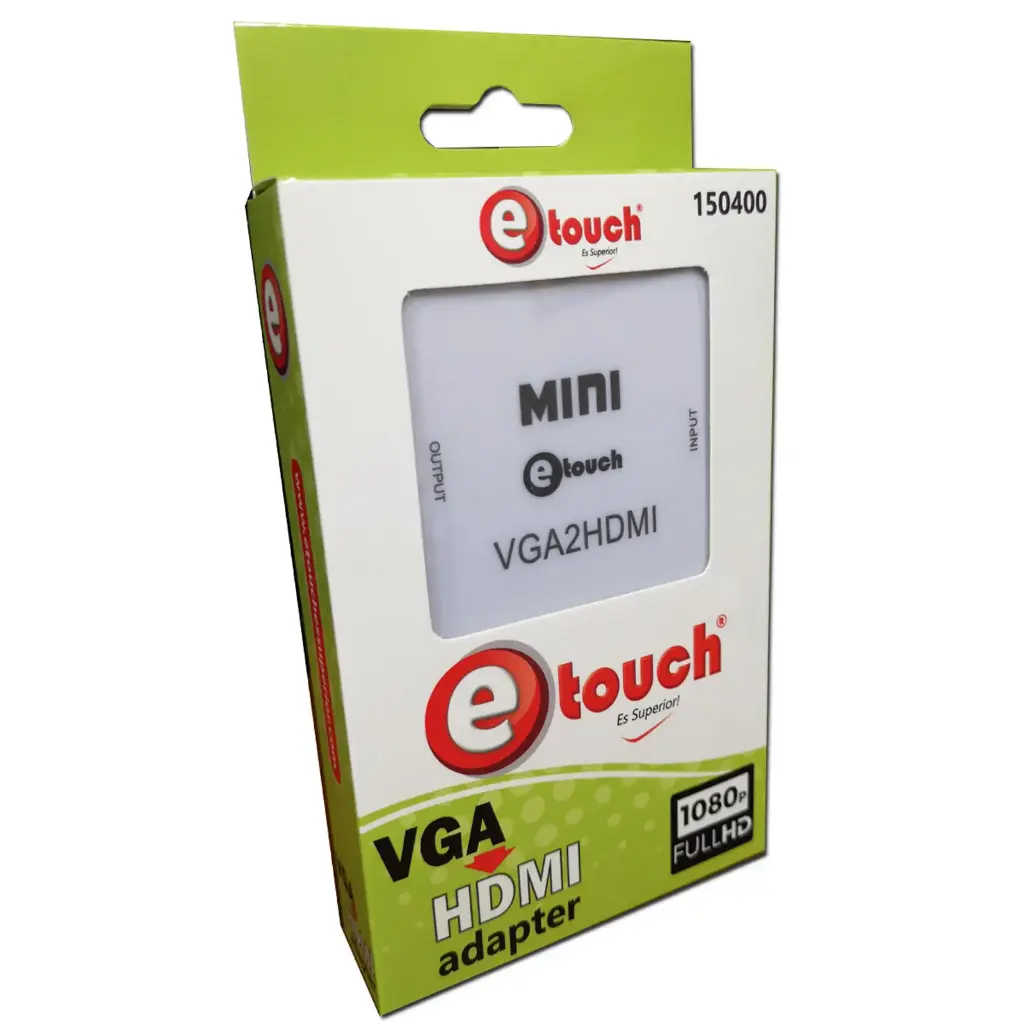 ADAPTADOR VGA A HDMI ETOUCH/HD VIDEO CONVERTER  