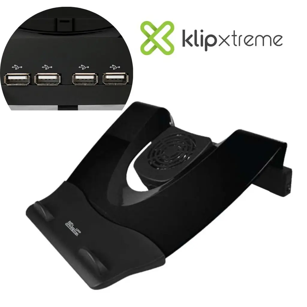 KLIP XTREME KNS-110B BASE CON VENTILADOR +PUERTO USB