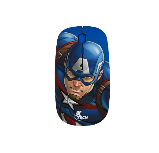 Xtech  Marvel Capitan America  Wrreless mouse 1600d XTM-M340CA