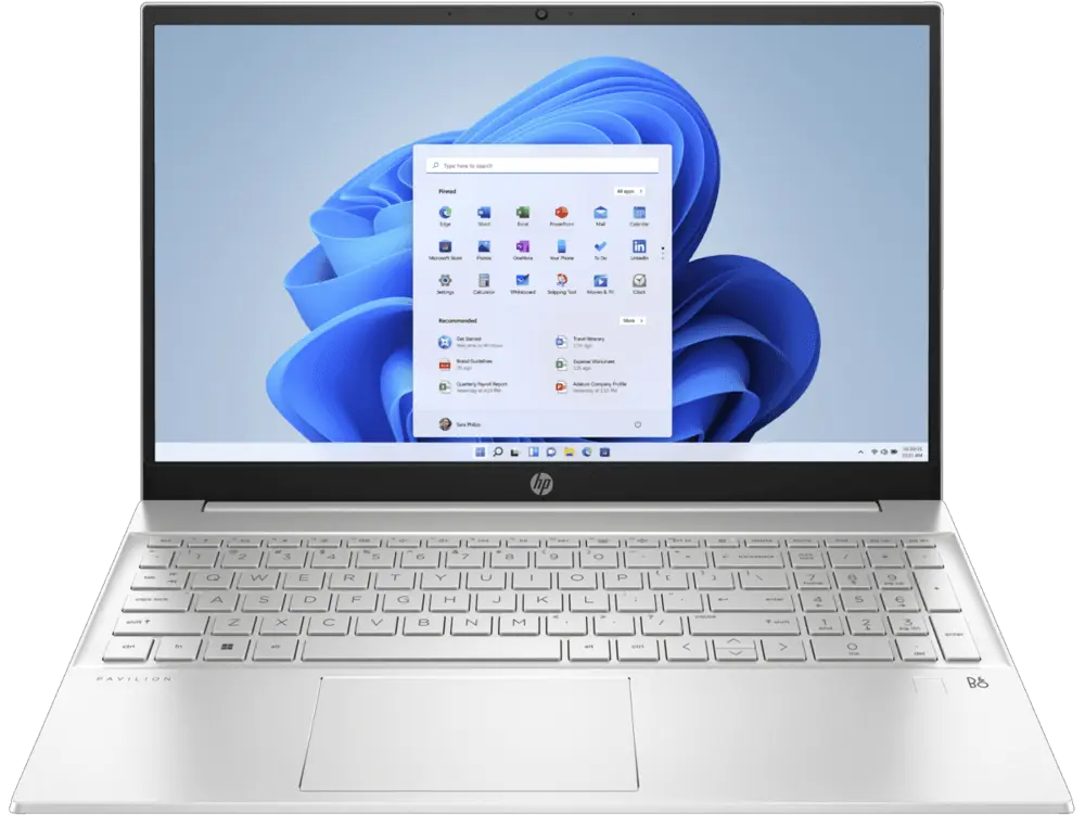 LAPTOP HP PAVILION CORE i5 512GB SSD 8GB MEMORIA RAM 15 PULG, WINDOWS 11 11VA GENERACION 
