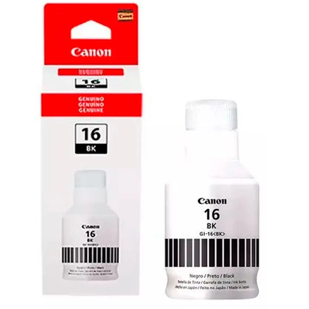 TINTA CANON COLOR NEGRO No. 16 GX3010 GX4010 GX5010 GX6010 GX7010