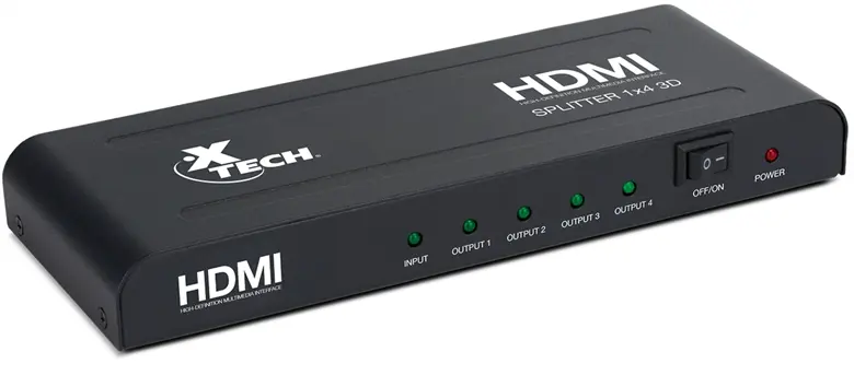 ADAPTADOR HDMI A WAY SPLIT XHA-410 1080P
