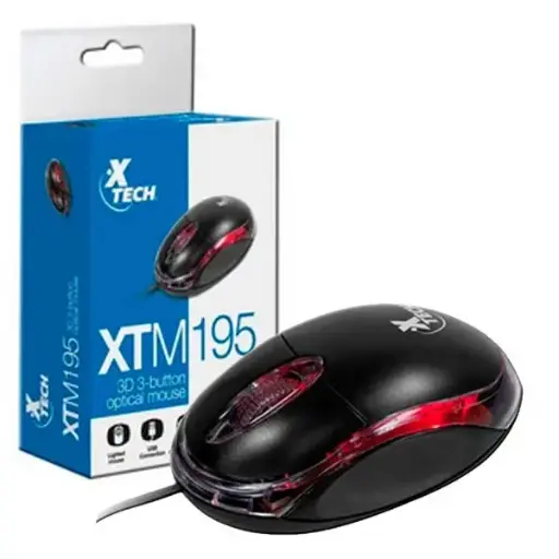 [Unidad] XTM195  MOUSE USB2.0 ECON