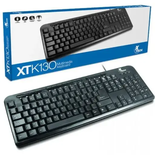 [Unidad] XTK130 TECLADO MULTIMEDIA 