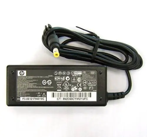 [Unidad] CARAGADOR HP PUNTA AMARILLA 