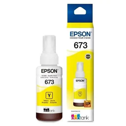 [Unidad] PACHON DE TINTA EPSON AMARILLA PARA L800