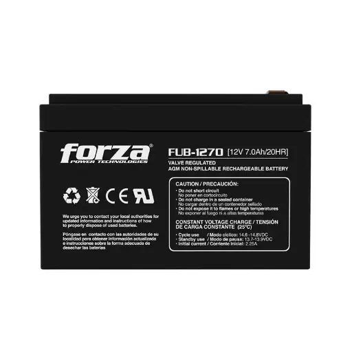 [Unidad] FUB-1270 12V 7.0 AH REPUESTO BATERIA