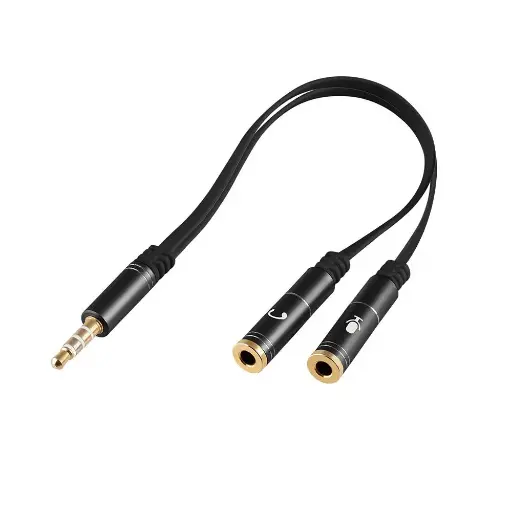 [Unidad] ARGOM ARG-CB-0029 A00472 3.5 MM AUDIO DOBLE MIC/AUD