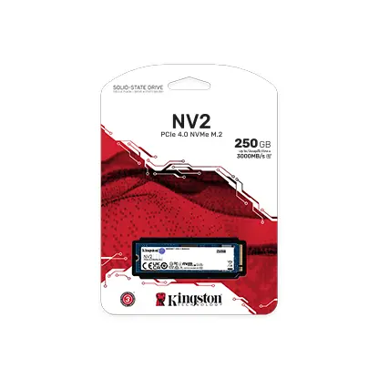 [Unidad] Kingston 250GB SSD M.2 2280 NVME PCIE GEN 3.0