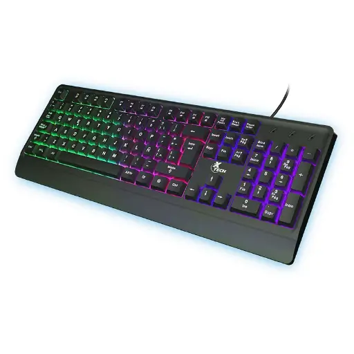[Unidad] TECADO XTECK Chevailer Gaming Kybd wrd USB Spa LED light XTK-505S