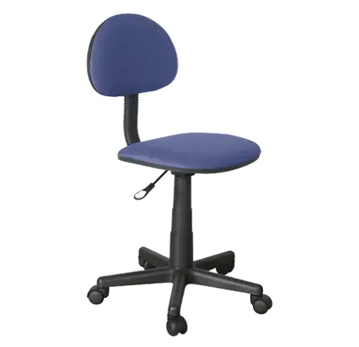 [Unidad] SILLA SECRETARIAL PEQUEÑA SIN BRAZOS COLOR AZUL