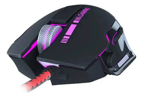 [Unidad] MOUSE GAMER XTM-720 7200 COLOR MORADO CON NEGRO 