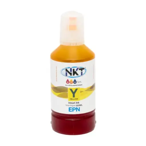[Unidad] TINTA NKT EPSON 544 COLOR AMARILLO 350ML 