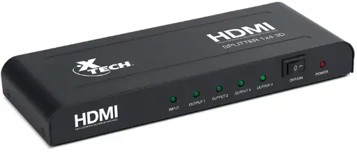 [Unidad] ADAPTADOR HDMI A WAY SPLIT XHA-410 1080P
