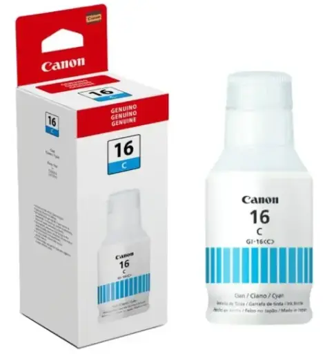 [Unidad] TINTA CANON GX3010 GX4010 GX5010 GX6010 GX7010 COLOR CIAN 