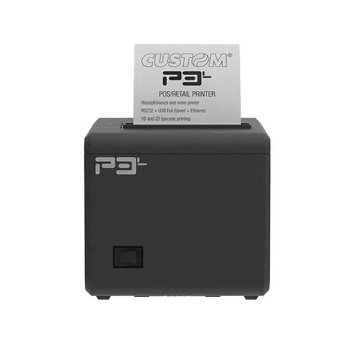 [Unidad] IMPRESORA TERMICA CUSTOM AMERICA P3L USB RED COLOR NEGRO
