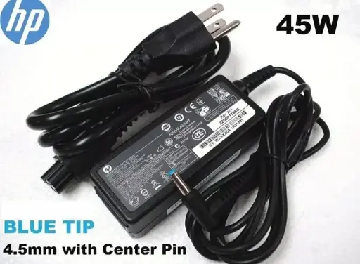 [Unidad] CARGADOR HP PUNTA AZUL 45W